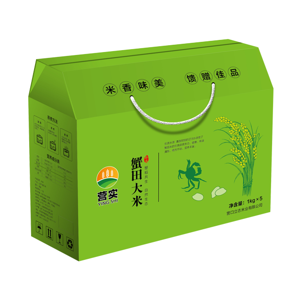上海蟹田大米礼盒1kg×5